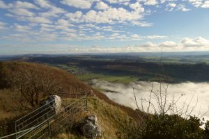 Mont Poupet Paysage Brouillard